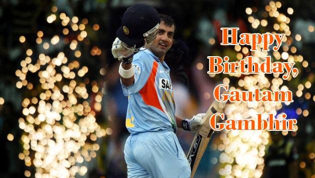 Happy Birthday, Gautam Gambhir! - Cricket Country