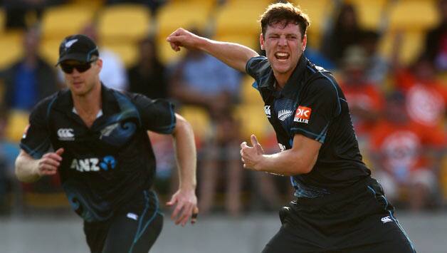 Matt Henry took four wickets on debut © Getty Images