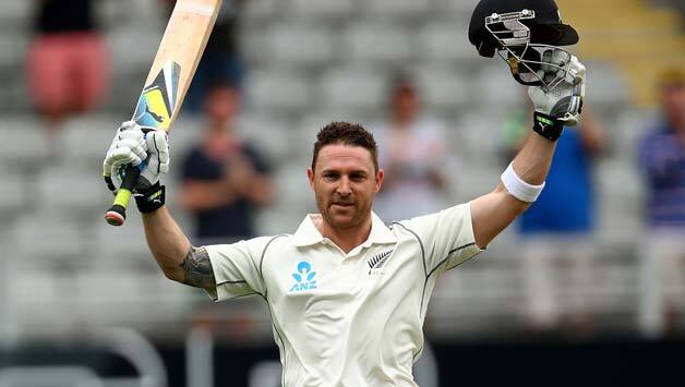 Brendon McCullum also completed his 5,000 Test runs © Getty Images
