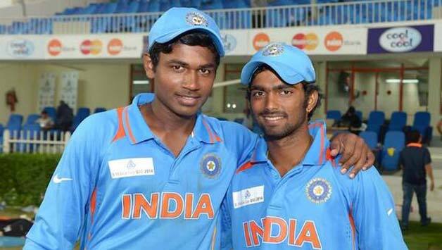 Sanju Samson (left) and Vijay Zol are key batsmen for India