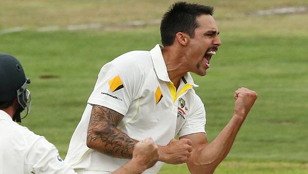 Mitchell Johnson blew the South African top order with twin strikes © Getty Images