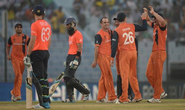 England have lost to Netherlands for the second time in ICC World T20 2014 © Getty Images