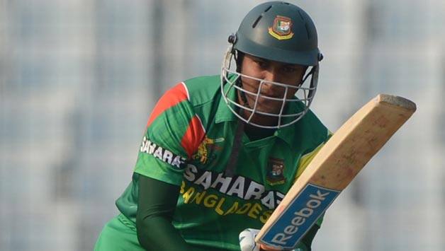 Shakib AL Hasan was in prime form for Bangladesh © AFP