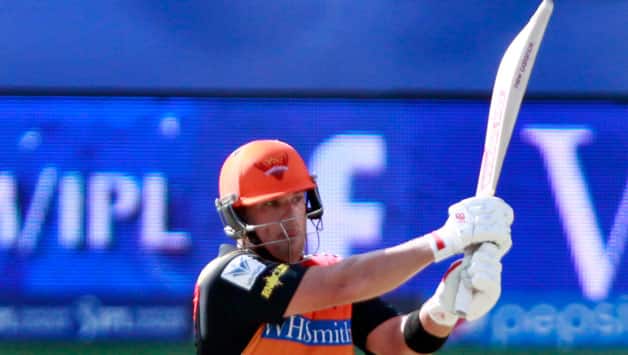 Aaron Finch played well for SRH © IANS