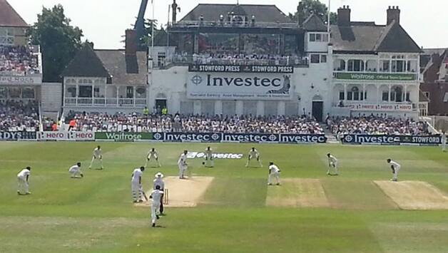 This is how the field to Anderson looks like. Photo courtesy: Arunabha Sengupta.
