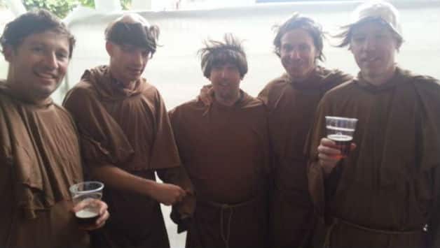 Fans from a different era at Nottingham. Photo Courtesy: Arunabha Sengupta