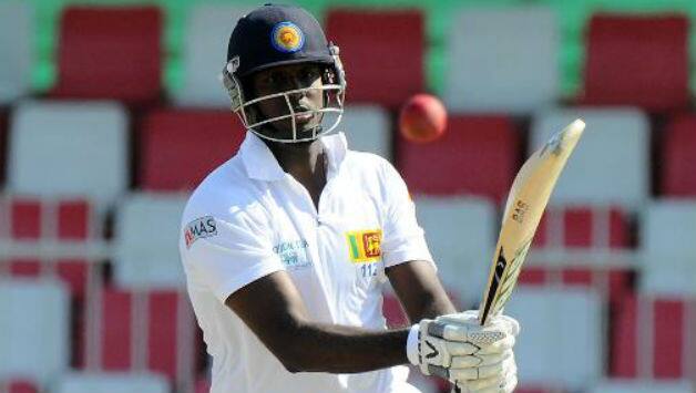 Angelo Mathews' cameo helped Sri Lanka to a win in the dying moments of the match © Getty Images
