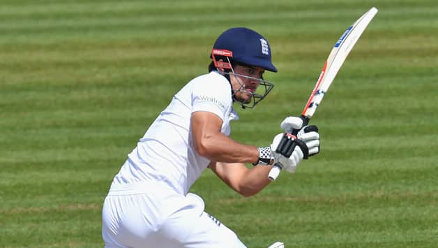 Alastair Cook averages over 50 in the series so far © Getty Images