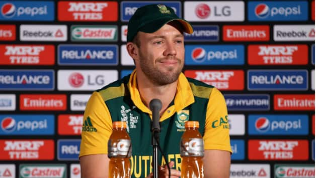 Ab De Villiers in Conference !!!