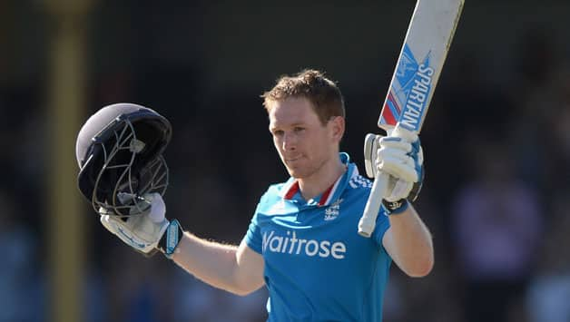 Eoin Morgan dismissed for 27 against Sri Lanka in ICC ... - 628 x 355 jpeg 16kB