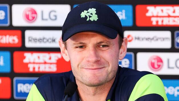 William Porterfield&#39;s Ireland have won both their World Cup games so far against West Indies and - William-Porterfield-of-Ireland-speaks-to-media-5