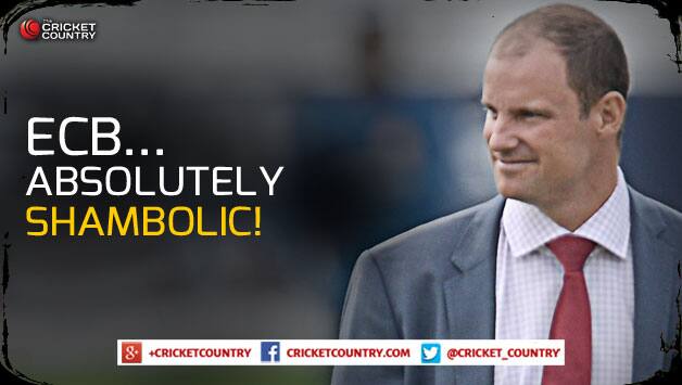 Andrew Strauss has began his stint on a disastrous note © Getty Images