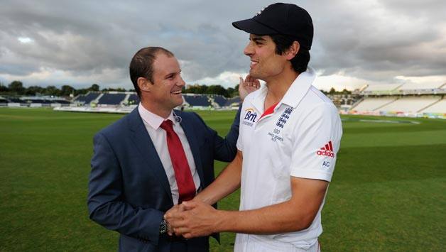 Andrew Strauss (left) and Alastair Cook — a partnership that was expected to keep Kevin Pietersen away © Getty Images