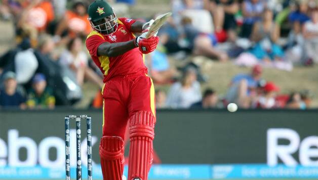 Hamilton Masakadza's fifty came off 57 deliveries, including three boundaries, along with a strike-rate of 87.93 © AFP