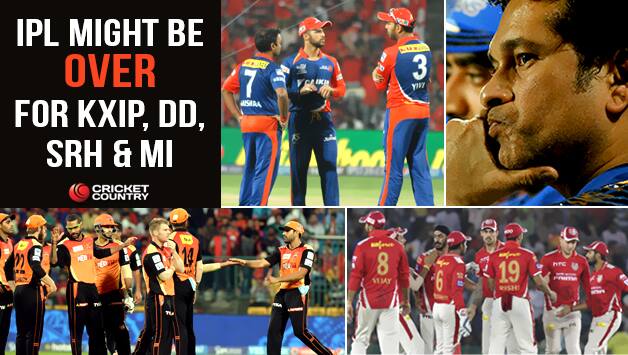 Why IPL 2015 is virtually over for KXIP, DD, SRH and MI