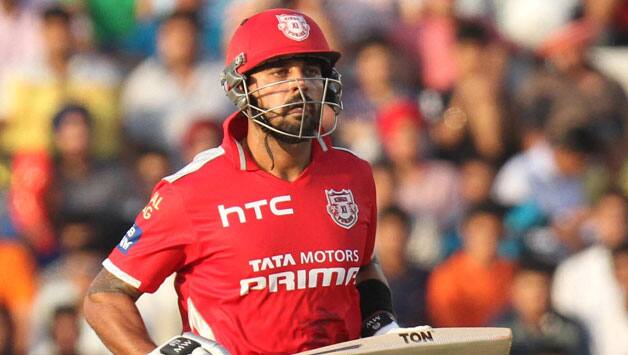 Murali Vijay (above) was dismissed for 28 by off-spinner, Sunil Narine after being bowled by him © IANS