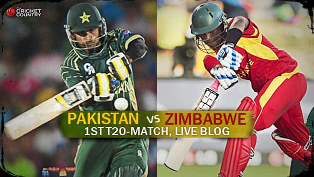 Live Cricket Score Pakistan vs Zimbabwe, 1st T20 ...