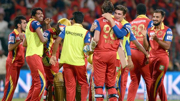 RCB’s last to last game was against the RR and they put up a strong show © IANS