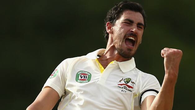 Mitchell Starc dismissed both openers for nought © Getty Images