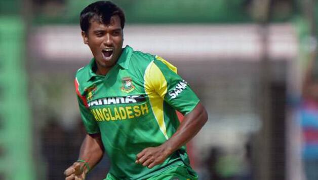Chandika Hathurusingha insisted that it was better to preserve Rubel Hossain (above) for the three-match ODI series © AFP (File Photo)
