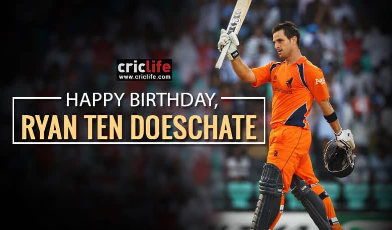 Ryan ten Doeschate: 10 interesting facts about the Dutch all-rounder