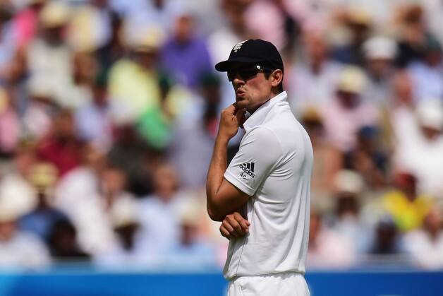 Alastair Cook was the sole performer with the bat for England in the 2nd Test © Getty Images