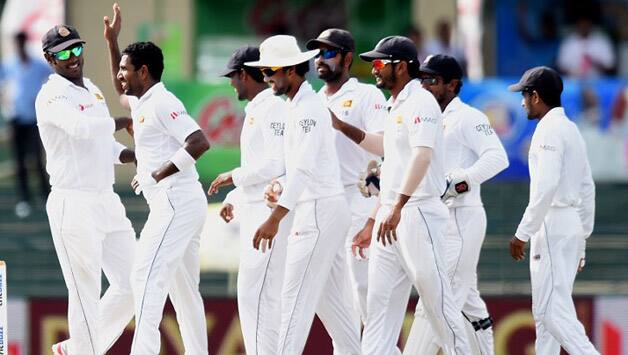 The three quick wickets taken by Sri Lanka before lunch evens out the contest ahead of the fourth day © AFP