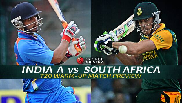 India A vs South Africa T20 warm-up match at Palam, Preview: Tourists aim for ideal start