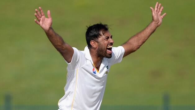 Wahab Riaz was the pick of the Pakistani bowlers with three wickets to his name © AFP