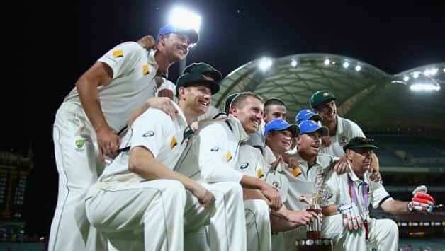 Steven Smith lead Australia won the first ever Day/night Test against New Zealand   © Getty Images