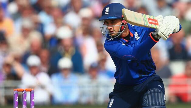 Alex Hales scored a sedate fifty © Getty Images