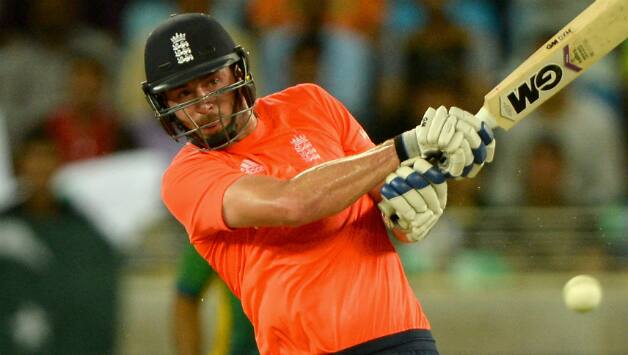 James Vince batted with confidence to score 41 on his debut and then 38 in the second as England won both T20I matches against Pakistan © Getty Images