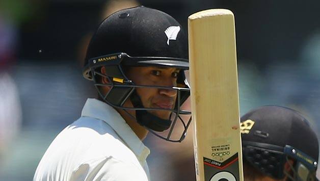 Ross Taylor (above) and Kane Williamson put up the highest partnership for any wicket for New Zealand against Australia © Getty Images