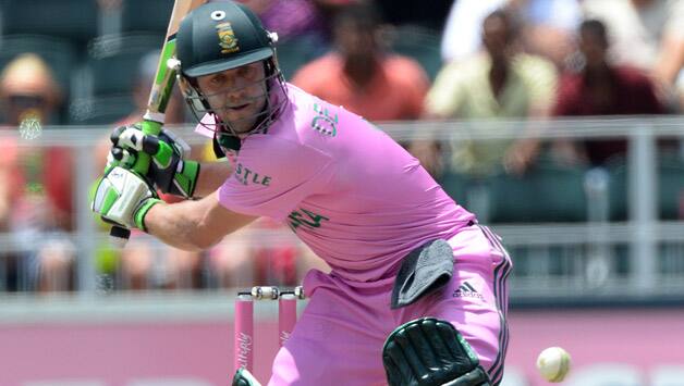 AB de Villiers started the year with a 31-ball hundred and kept going from there © Getty Images
