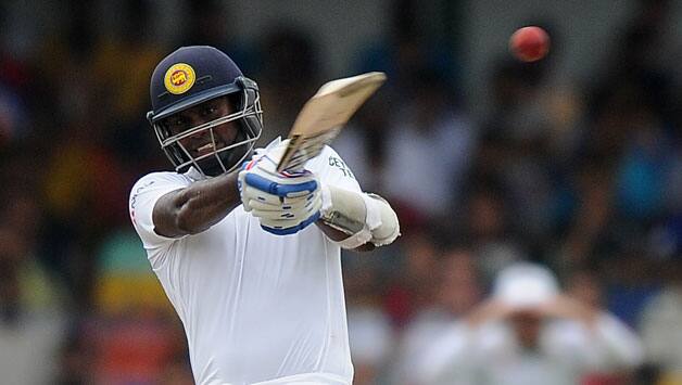 Angelo Mathews is unbeaten on 44 © AFP (File photo)