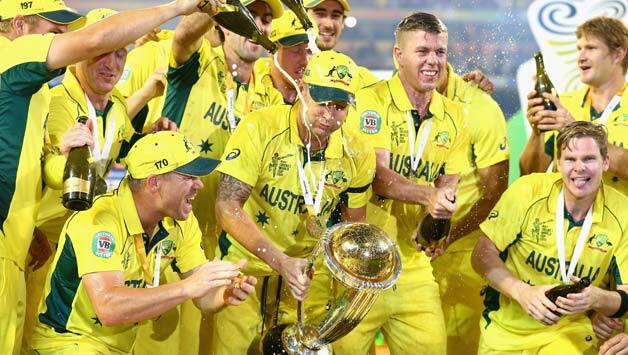 The win in the ICC World Cup 2015 was Australia's highest point in the year © Getty Images