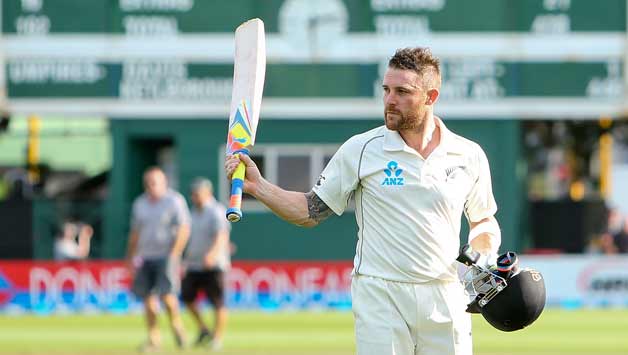 Brendon McCullum plays his 99th consecutive Test for New Zealand © Getty Images