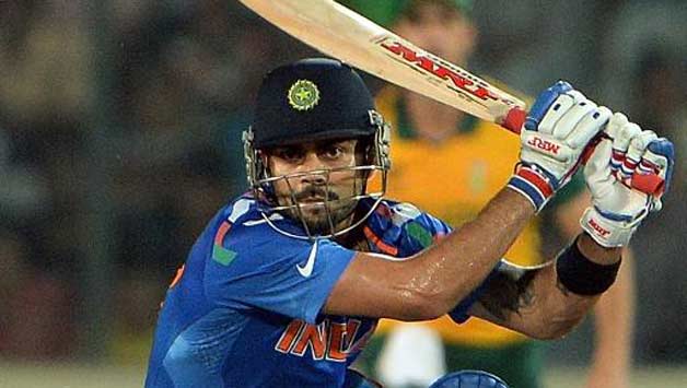 Virat Kohli scored his first century against Australia in Australia today © AFP