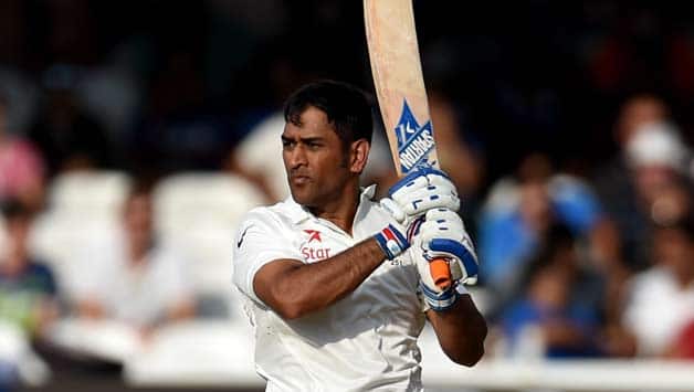 MS Dhoni the only Indian wicket keeper to score a 200 in Test cricket. (photo - getty)