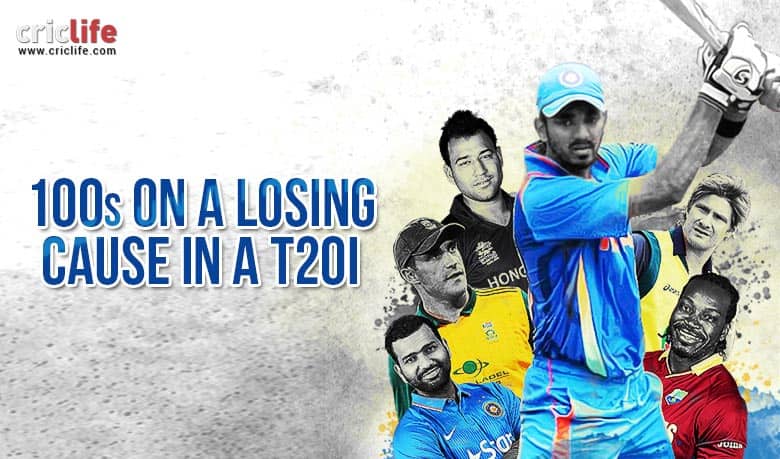 Infographic: KL Rahul and 5 other batsmen who scored 100s on a losing cause in a T20I
