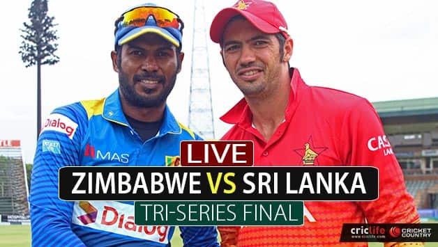 Sri Lanka sees off Zimbabwe to win ODI triangular series