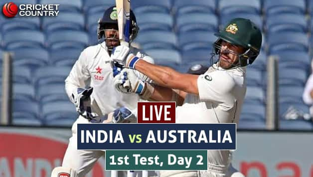 ind vs aus test score