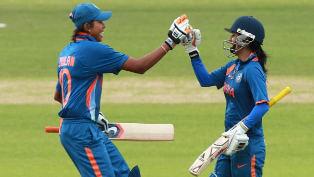 Image result for mithali raj and jhulan goswami