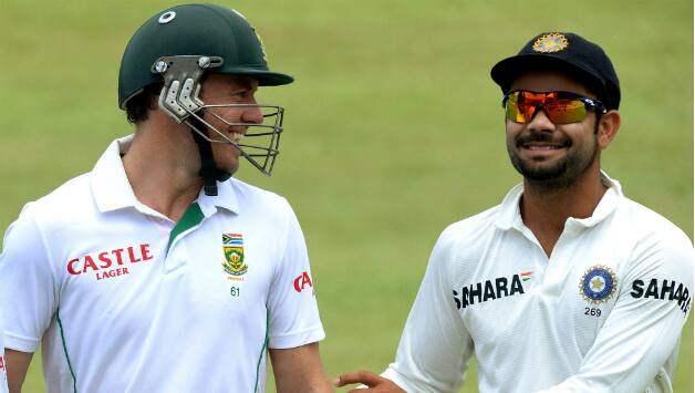 Virat Kohli Plays Down Rivalry With AB De Villiers Ahead Of 1st Test Vs ...