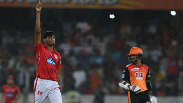 Ankit Rajpoot broke the back of the SRH batting order. (IANS)