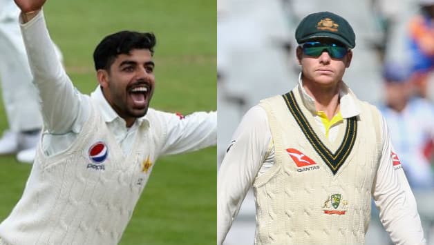 Shadab Khan's batting prowess is being compared with Steve Smith after his recent knock. (AFP)