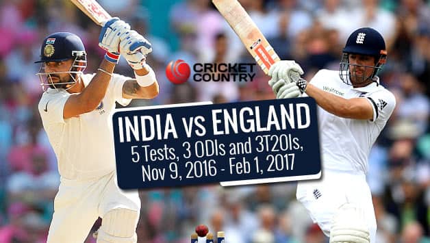 India vs England 2016-17