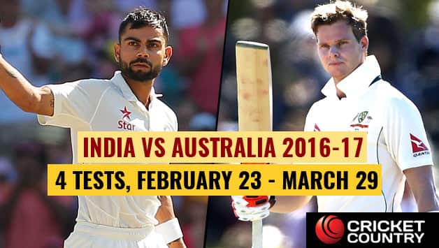 India vs Australia 2016-17
