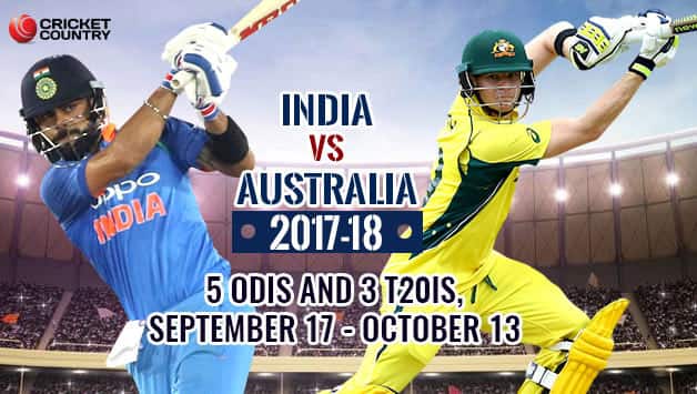 India vs Australia 2017-18