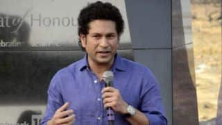 Sachin Tendulkar votes in Lok Sabha elections Sachin Tendulkar votes in Lok Sabha elections